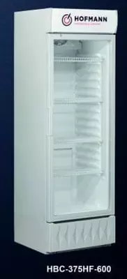 Витринный холодильник "Hofmann Beverage Cooler HBC-375HF-600" (Белый)