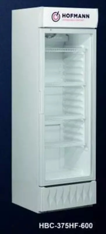 Витринный холодильник "Hofmann Beverage Cooler HBC-375HF-600" (Белый)
