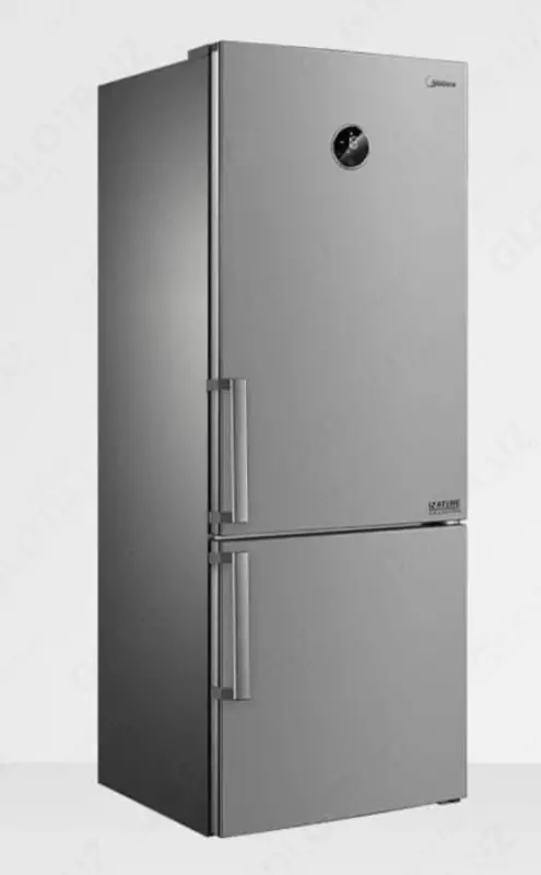 Двухкамерный холодильник "Midea MDRB593" (Серебристый)