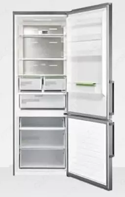 Двухкамерный холодильник "Midea MDRB593" (Серебристый)