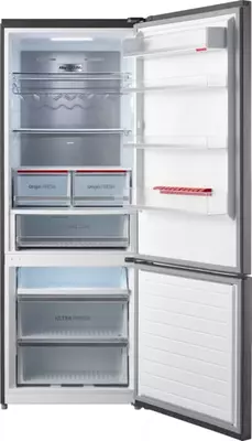 Ikki kamerali muzlatgich "Midea MDRB593" (Qora)