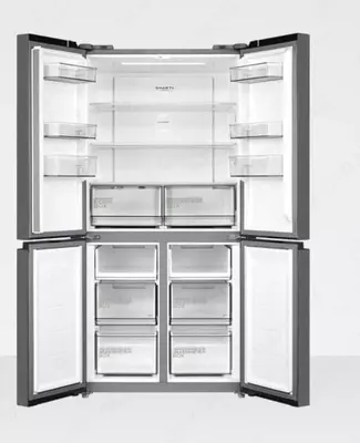 Многокамерный холодильник "Midea MDRF632FGF" (Jazz Black)