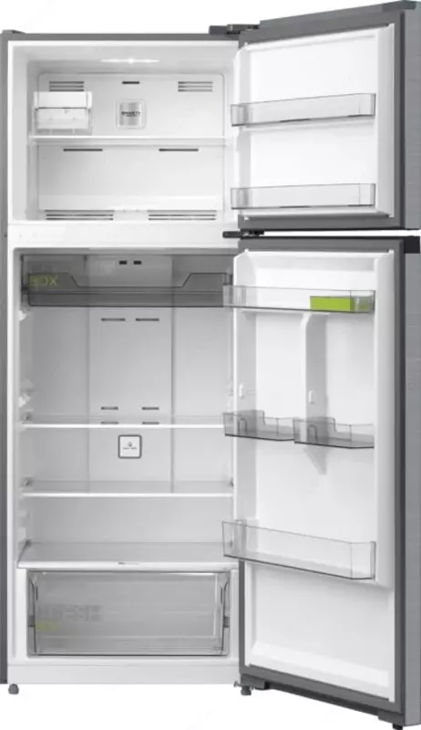 Двухкамерный холодильник "Midea MDRT645MTF46" (Стальной)