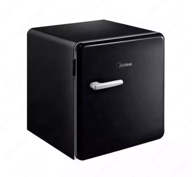 Бытовой мини-холодильник "Мidea MDRD86SLF30" (Черный)