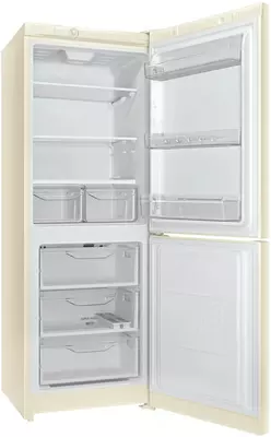 Двухкамерный холодильник "Indesit DS 4160 Е/SB" (Бежевый/Стальной)