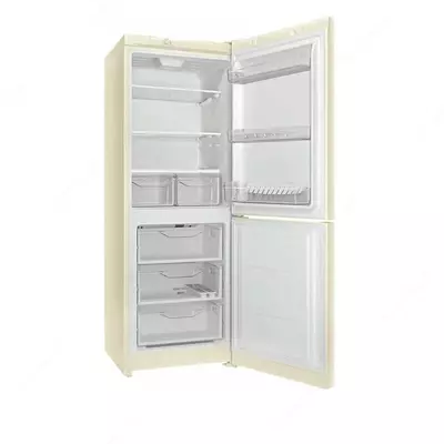 Ikki kamerali muzlatgich "Indesit DS 4180 E/SB" (Bej/Po'lat)