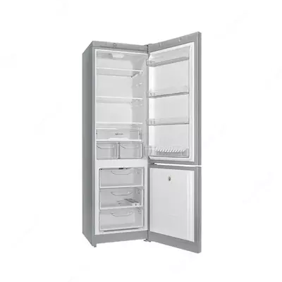 Ikki kamerali muzlatgich "Indesit DS 4200 SB" (po'lat)