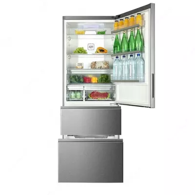 Многокамерный холодильник "Haier A3FE742CMJRU" (Титан)