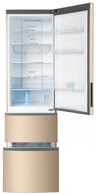 Многокамерный холодильник "Haier A2F637CGG" (Золотистый)