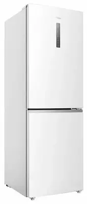 Ikki kamerali muzlatgich "Haier C3F532CWG" (Oq) Ekonom