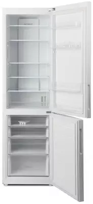Ikki kamerali muzlatgich "Haier C2F536CWMV" (Oq) Ekonom