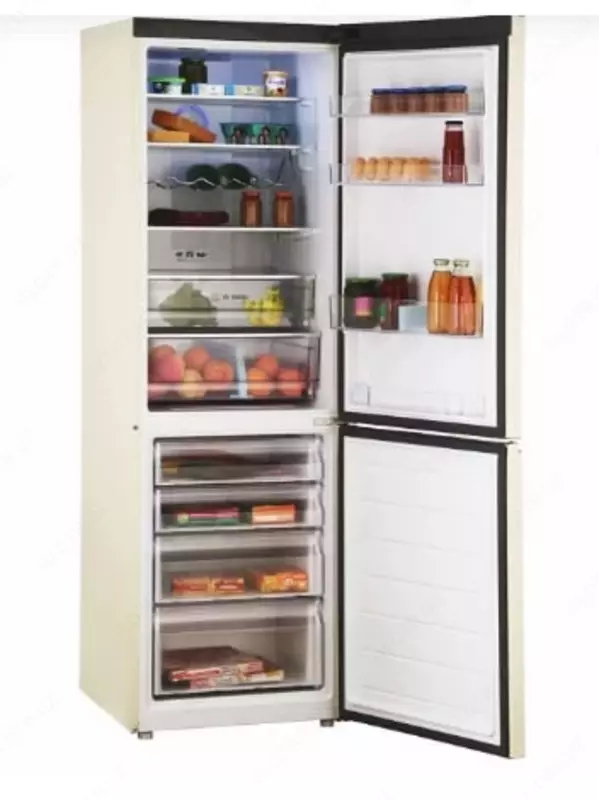 Двухкамерный холодильник "Haier C2F636CСFD" (Бежевый) - 8 591 000 сум