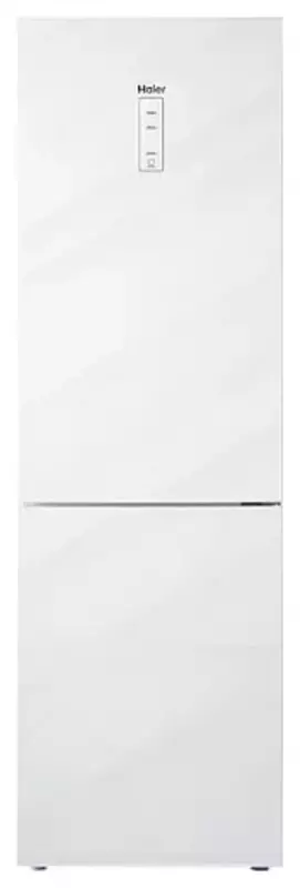 Двухкамерный холодильник "Haier C2F637CGWG" (Белое стекло)