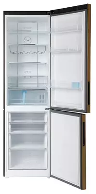 Двухкамерный холодильник "Haier C2F737CDВG" (Темно-коричневый)