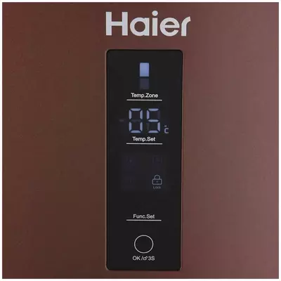 Двухкамерный холодильник "Haier C2F737CDВG" (Темно-коричневый)