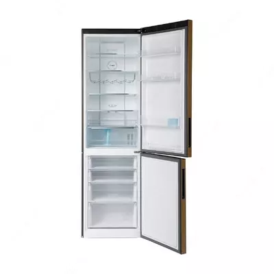 Двухкамерный холодильник "Haier C2F737CLВG" (Светло-коричневый)