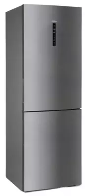 Ikki kamerali muzlatgich "Haier C4F744CMG" (zanglamaydigan po'lat)