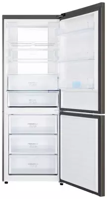 Ikki kamerali muzlatgich "Haier C4F744CMG" (zanglamaydigan po'lat)