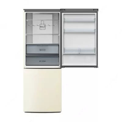 Двухкамерный холодильник "Haier C4F744CСG" (Бежевый)