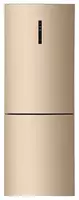 Двухкамерный холодильник "Haier C4F744CGG" (Золотистый)