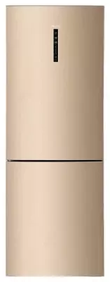 Двухкамерный холодильник "Haier C4F744CGG" (Золотистый)