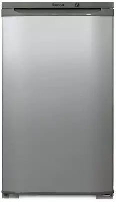 "Biryusa M108" maishiy mini muzlatgichi (Metalik)