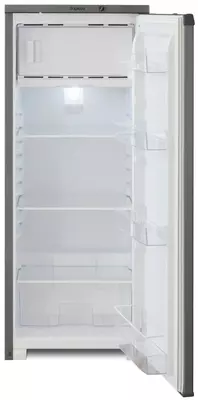 Bir kamerali maishiy muzlatgich "Biryusa M110" (Metalik)