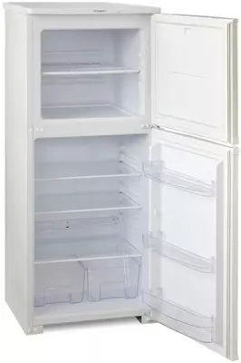 Ikki kamerali maishiy muzlatgich "Biryusa 153" (Oq)