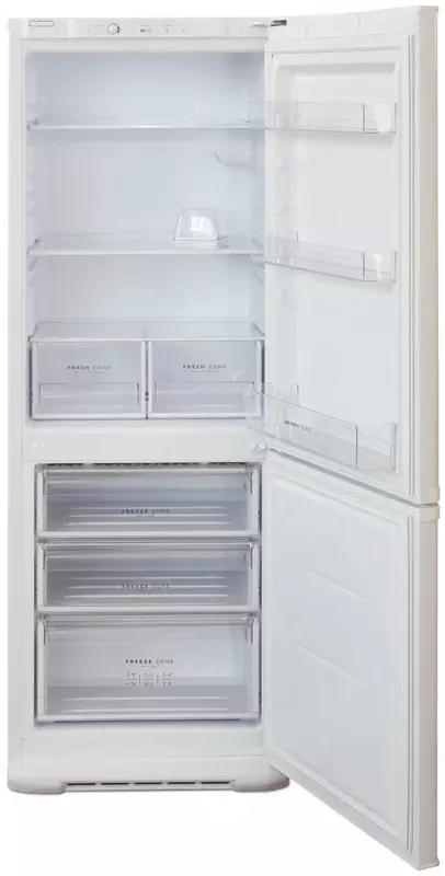 4 114 000 сум Бытовой двухкамерный холодильник "Бирюса 633" (Белый)