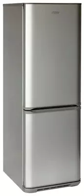 Бытовой двухкамерный холодильник "Бирюса М133" (Металлик)