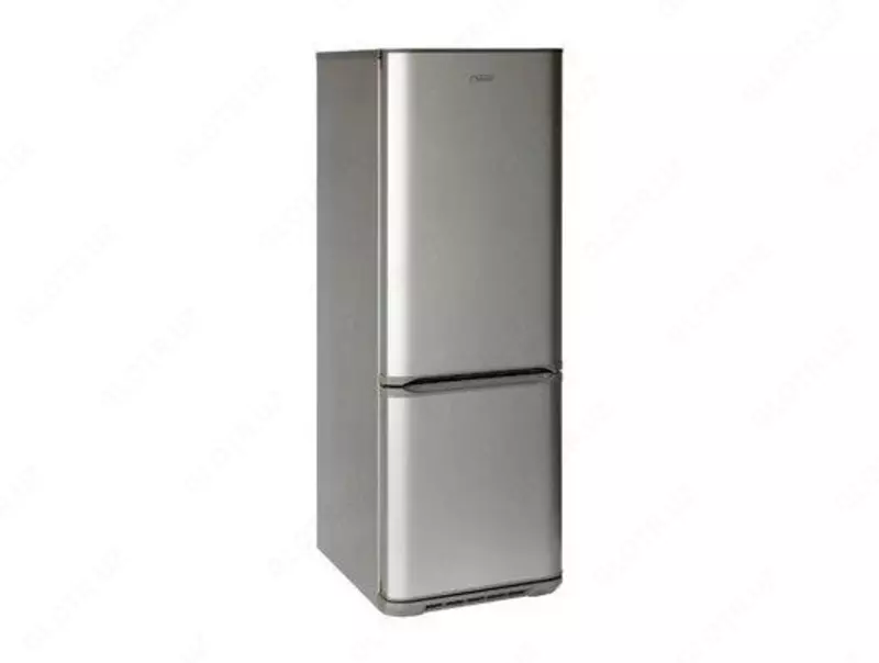 Бытовой двухкамерный холодильник "Бирюса М634" (Металлик)