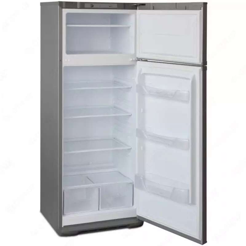 Бытовой двухкамерный холодильник "Бирюса М135" (Металлик) Только в розницу