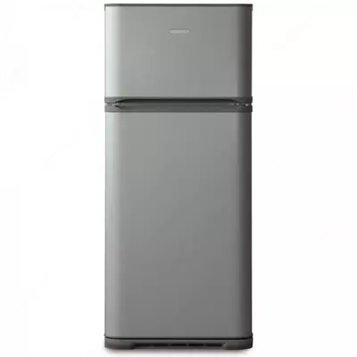 Бытовой двухкамерный холодильник "Бирюса М136" (Металлик)