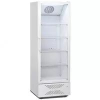 Витринный холодильник "Бирюса 460N" (Белый)