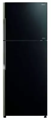 Бытовой двухкамерный холодильник "Hitachi R-V470PUC3K GBК" (Черное стекло)