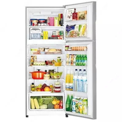 Бытовой двухкамерный холодильник "Hitachi R-V540PUC3K SLS" (Стальной)