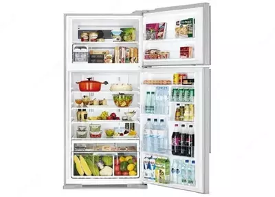 Бытовой двухкамерный холодильник "Hitachi R-V540PUC3KХ INX" (Нержавеющая сталь)