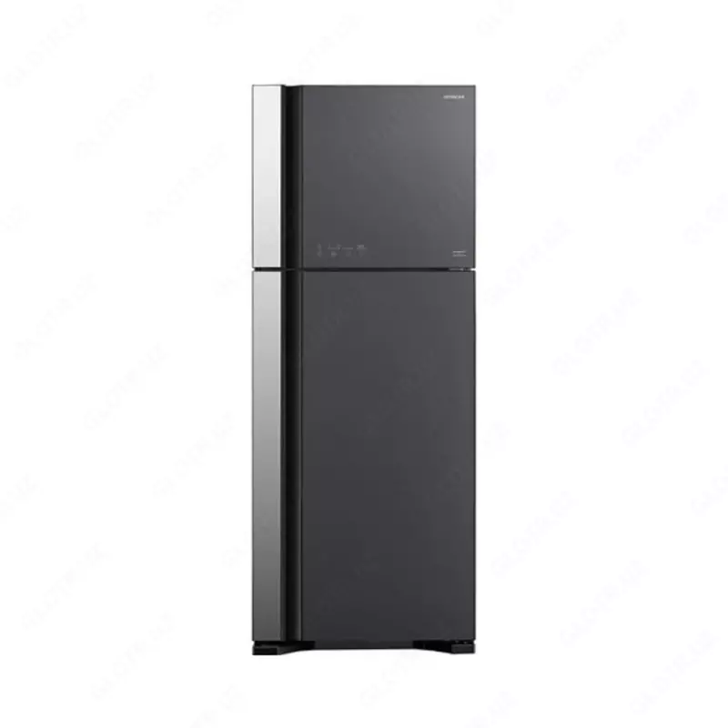 Бытовой двухкамерный холодильник "Hitachi R-VG540PUC3 GGR" (Серое стекло)