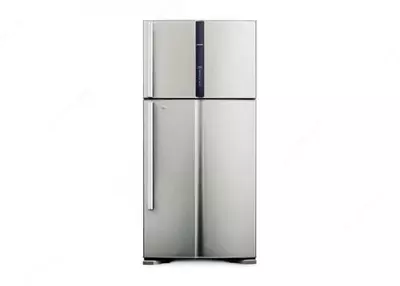 Бытовой двухкамерный холодильник "Hitachi R-V660PUC3K SLS" (Стальной)