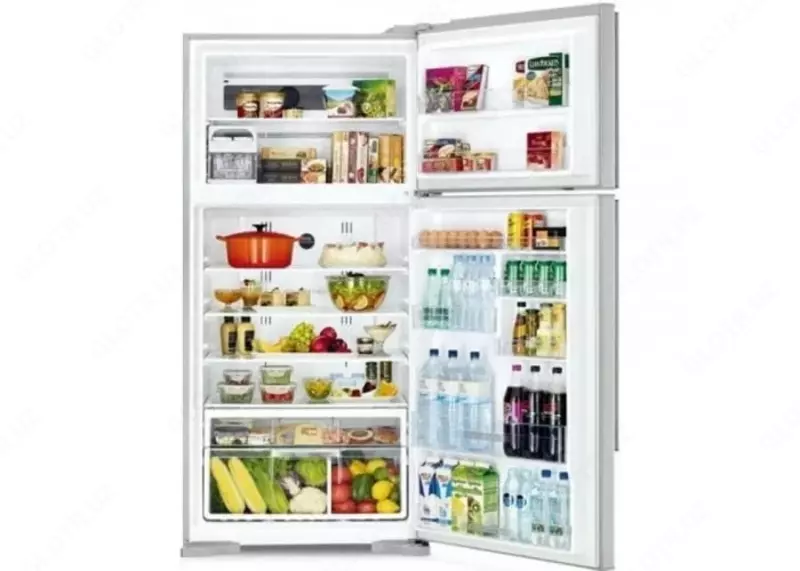 Бытовой двухкамерный холодильник "Hitachi R-V660PUC3K SLS" (Стальной) - 12 523 500 сум