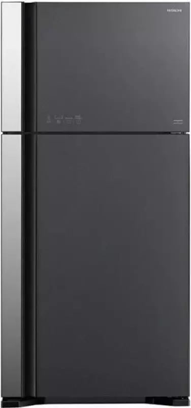 Бытовой двухкамерный холодильник "Hitachi R-VG660PUC3 GGR" (Cерое стекло)