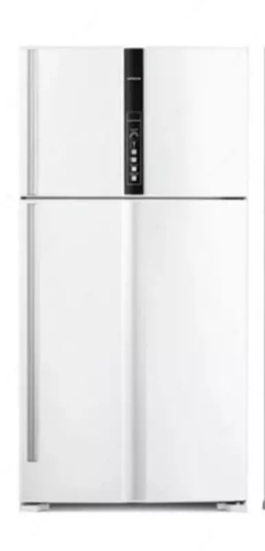 Бытовой двухкамерный холодильник "Hitachi R-V720PUC 1K TWH" (Белый)
