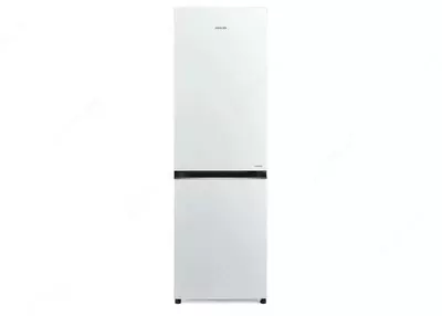 Ikki kamerali maishiy muzlatgich "Hitachi R-B410PUC6 PWH" (Oq)