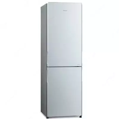 Бытовой двухкамерный холодильник "Hitachi R-BG410PUC6 GS" (Серое стекло)