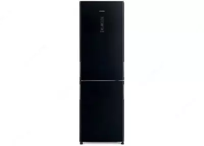 Ikki kamerali maishiy muzlatgich "Hitachi R-BG410PUC6X GBK" (Qora shisha)