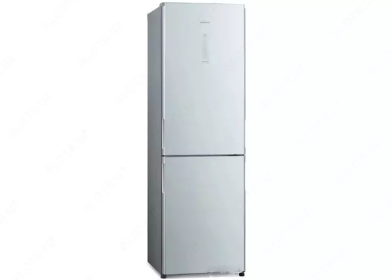Бытовой двухкамерный холодильник "Hitachi R-BG410PUC6Х GS" (Серое стекло)