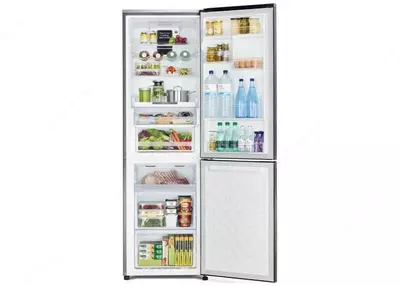Бытовой двухкамерный холодильник "Hitachi R-BG410PUC6Х GS" (Серое стекло)