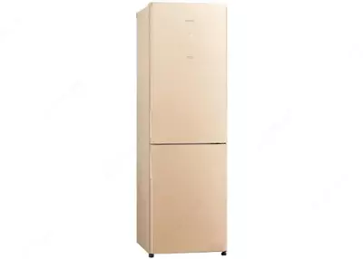 Ikki kamerali maishiy muzlatgich "Hitachi R-BG410PUC6X GBE" (Bej)