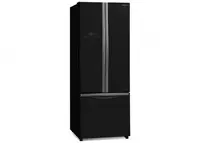 Бытовой двухкамерный холодильник "Hitachi R-W550PUC2 GBK" (Черное стекло)