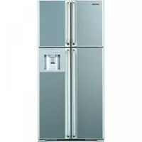 Бытовой двухкамерный холодильник "Hitachi R-W660PUC3 INX" (Нержавеющая сталь)